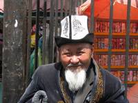 A Kyrgyz man